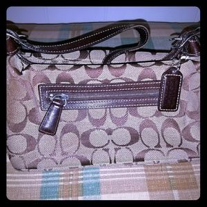Small Coach shoulder purse